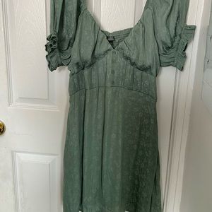 Green Cottage Dress